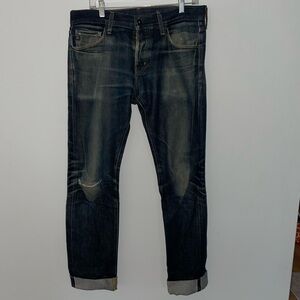 AG “The tellis” raw selvage denim. Size 32R